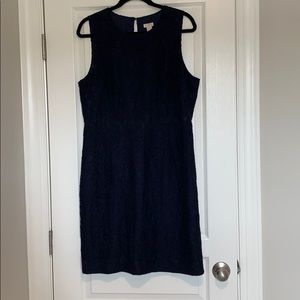 Navy Blue J.Crew dress size 14
